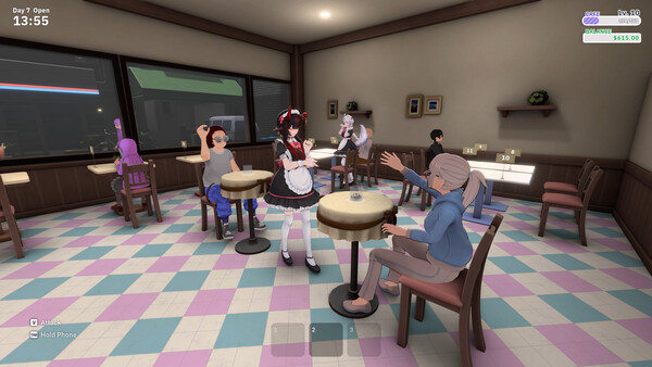 메이드 카페 시뮬레이터 screenshot 27