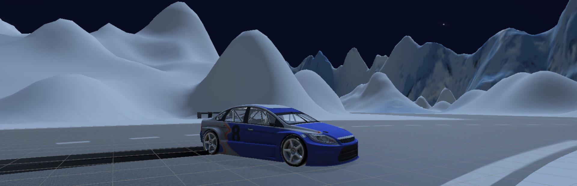 Night Winter Drift