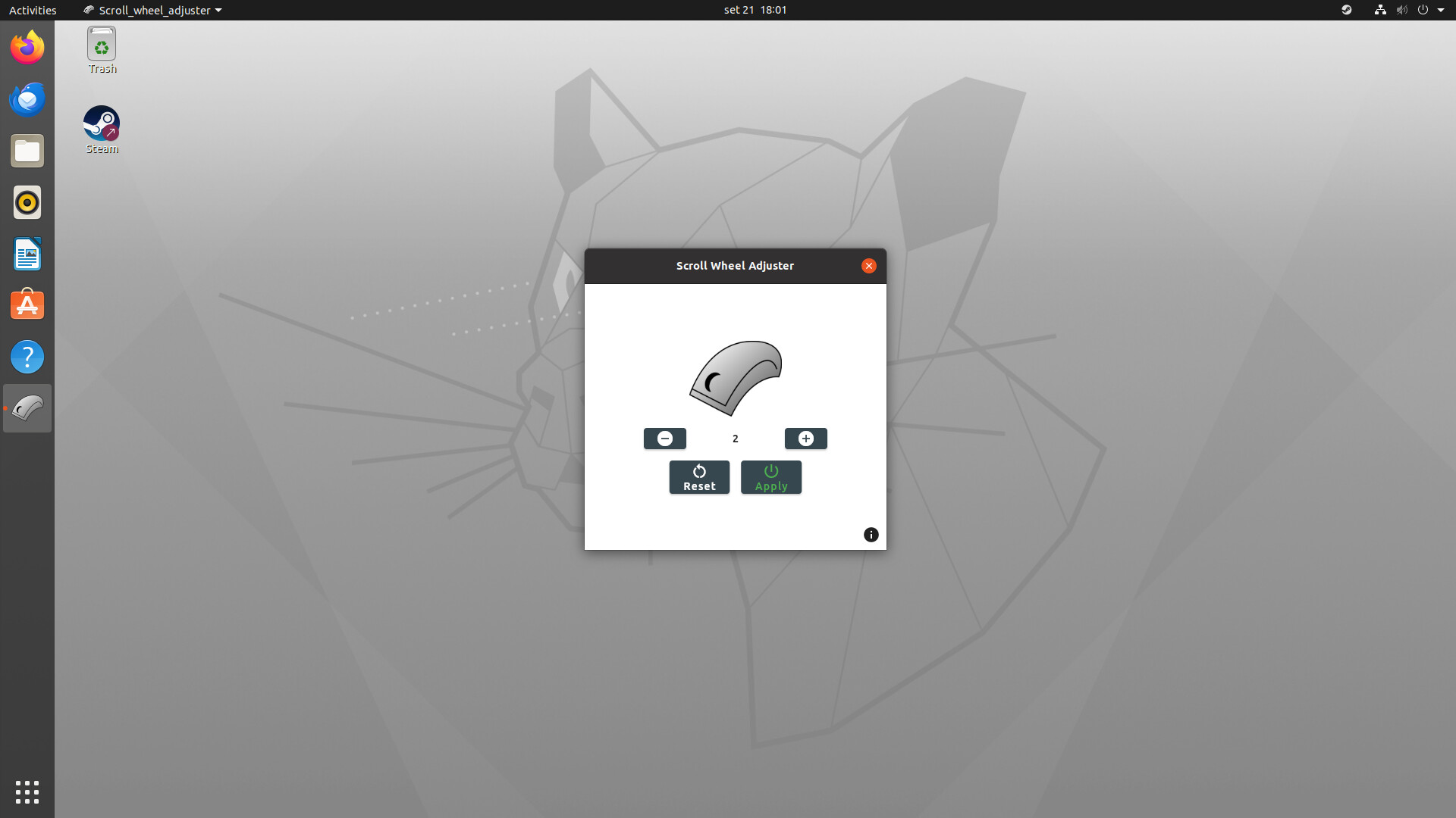 Scroll Wheel Adjuster screenshot 5