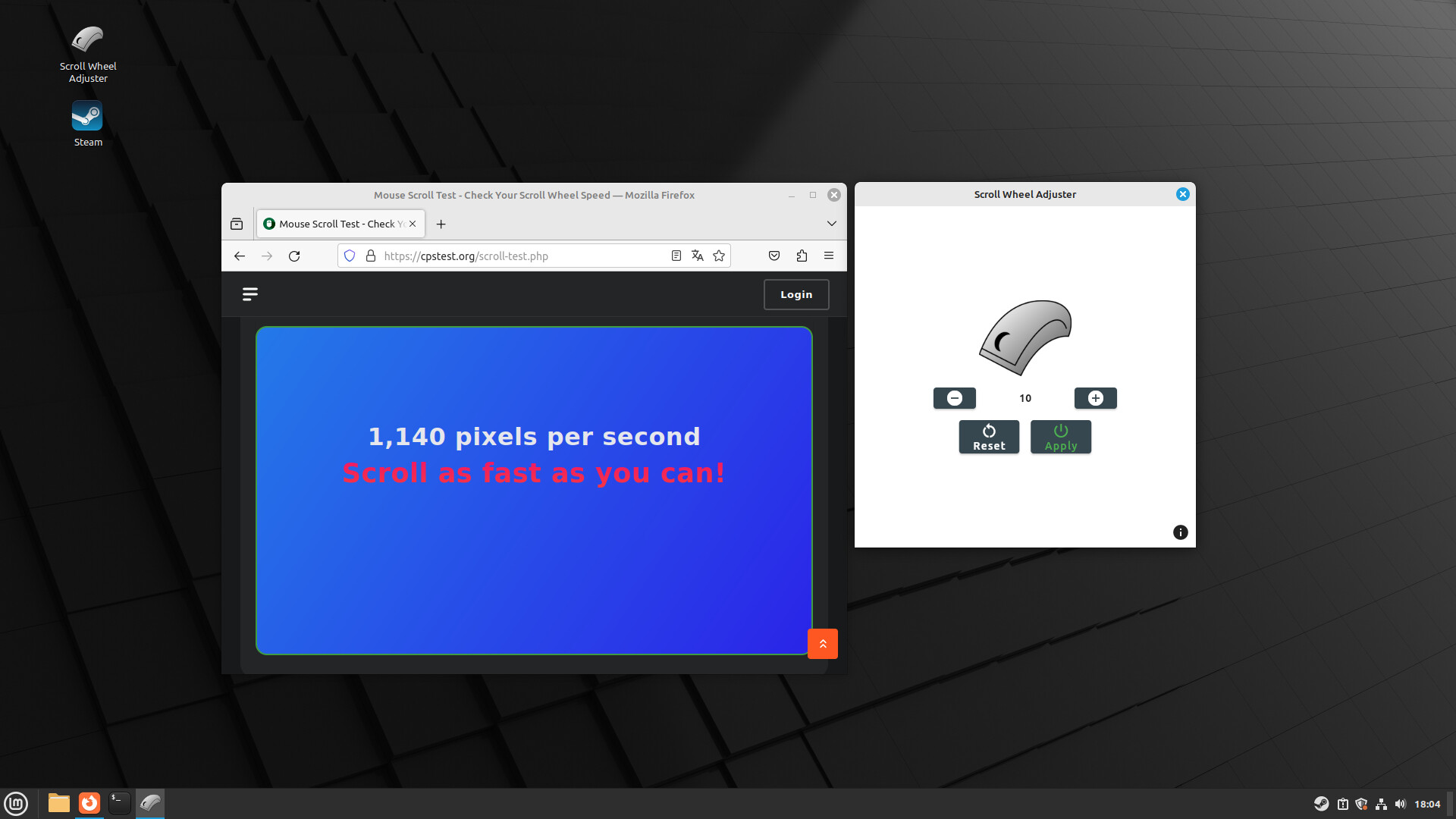 Scroll Wheel Adjuster screenshot 3