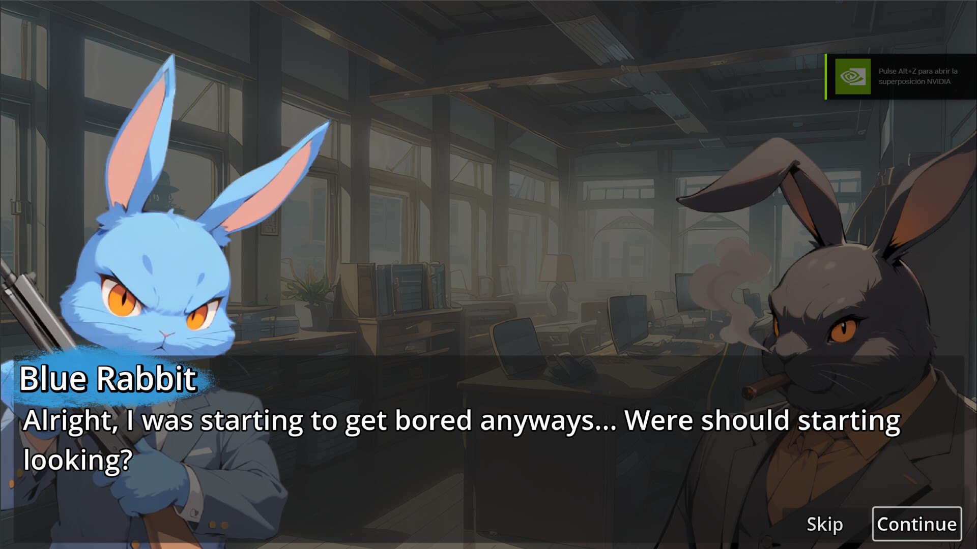 Blue Rabbit, Black Future screenshot 5