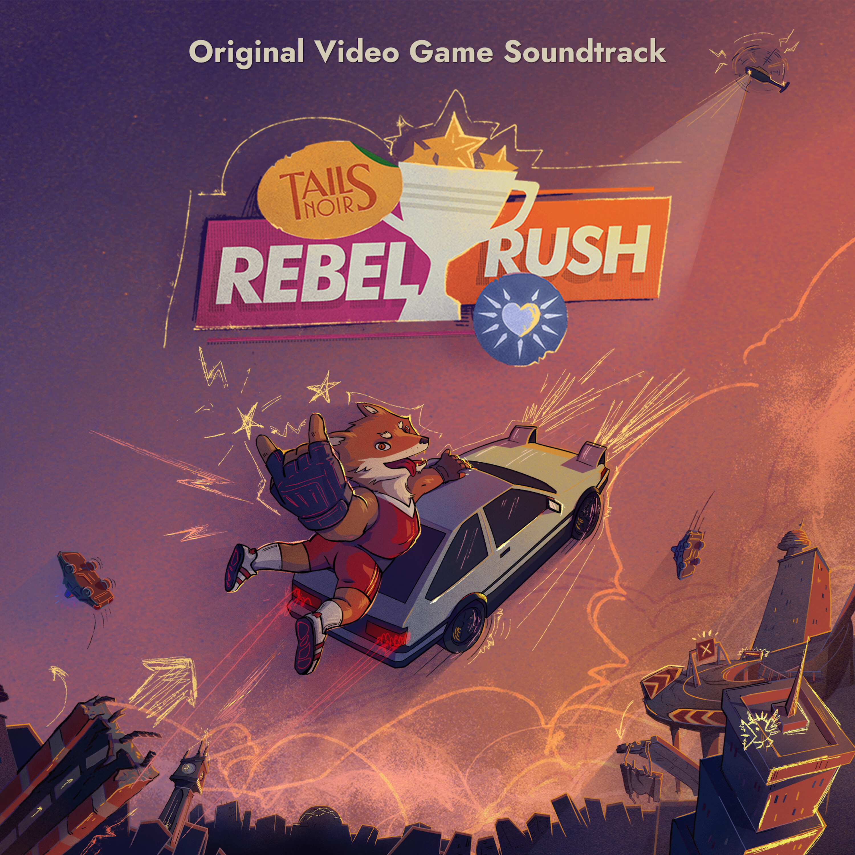 Tails Noir: Rebel Rush Soundtrack screenshot 1