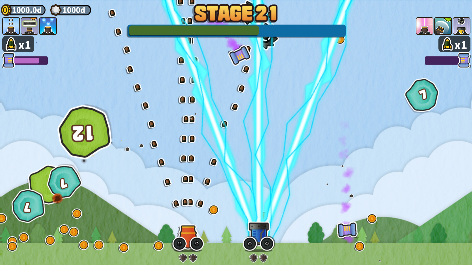Paper Cannon screenshot 2