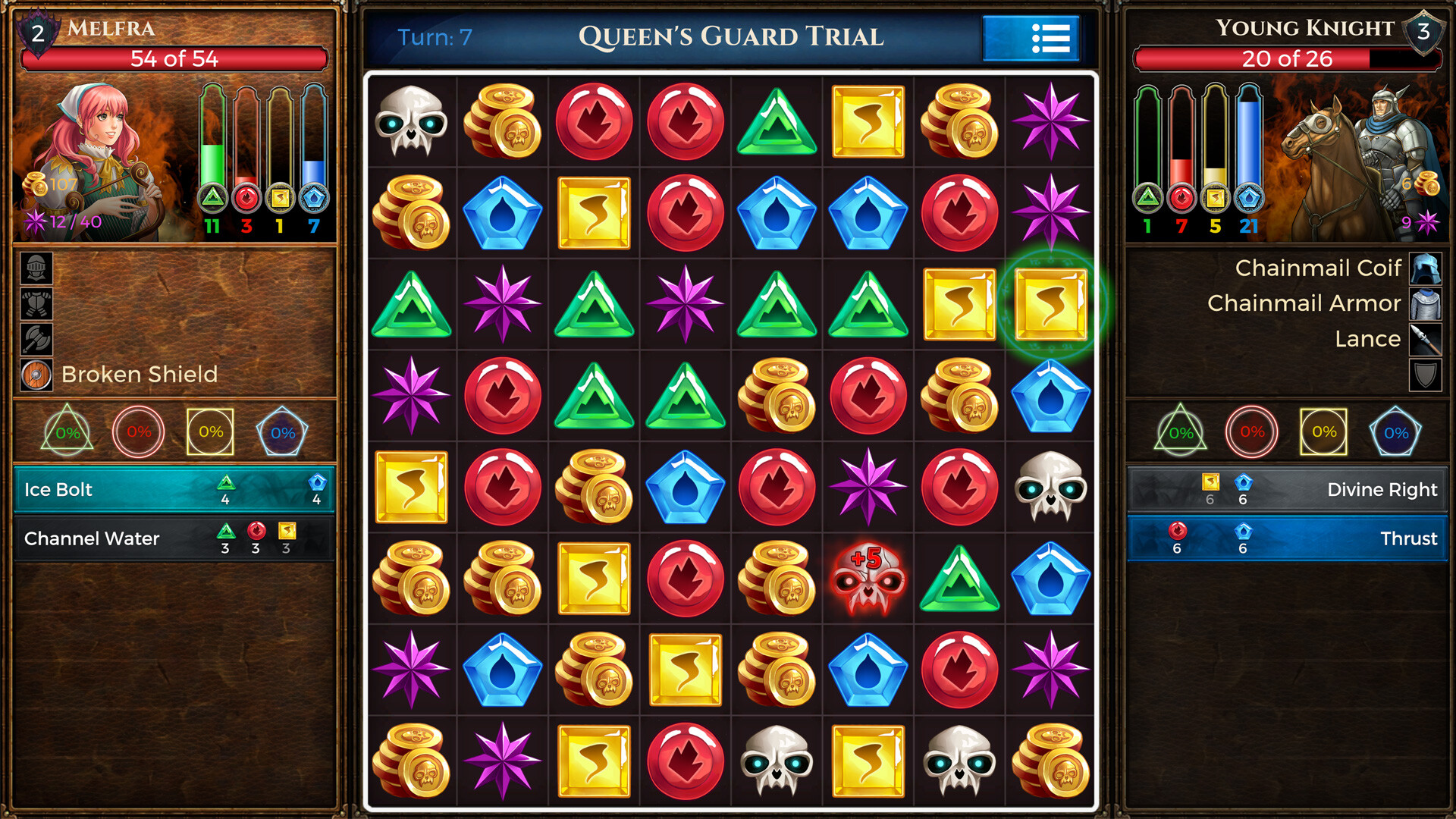 Puzzle Quest: Immortal Edition screenshot 1