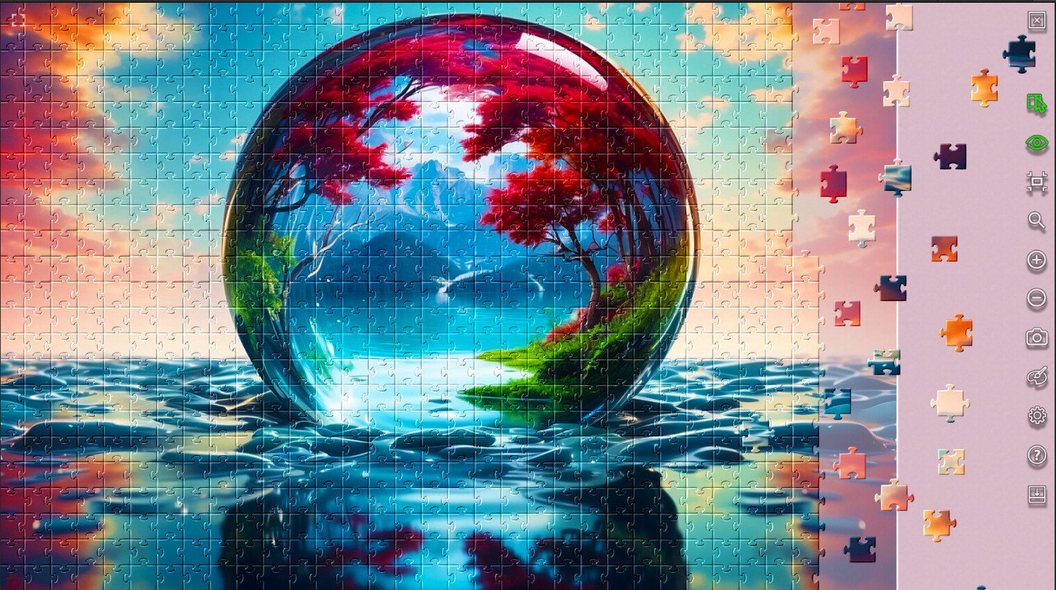 Master of Pieces © Jigsaw Puzzle DLC - Mirroring 2 screenshot 7