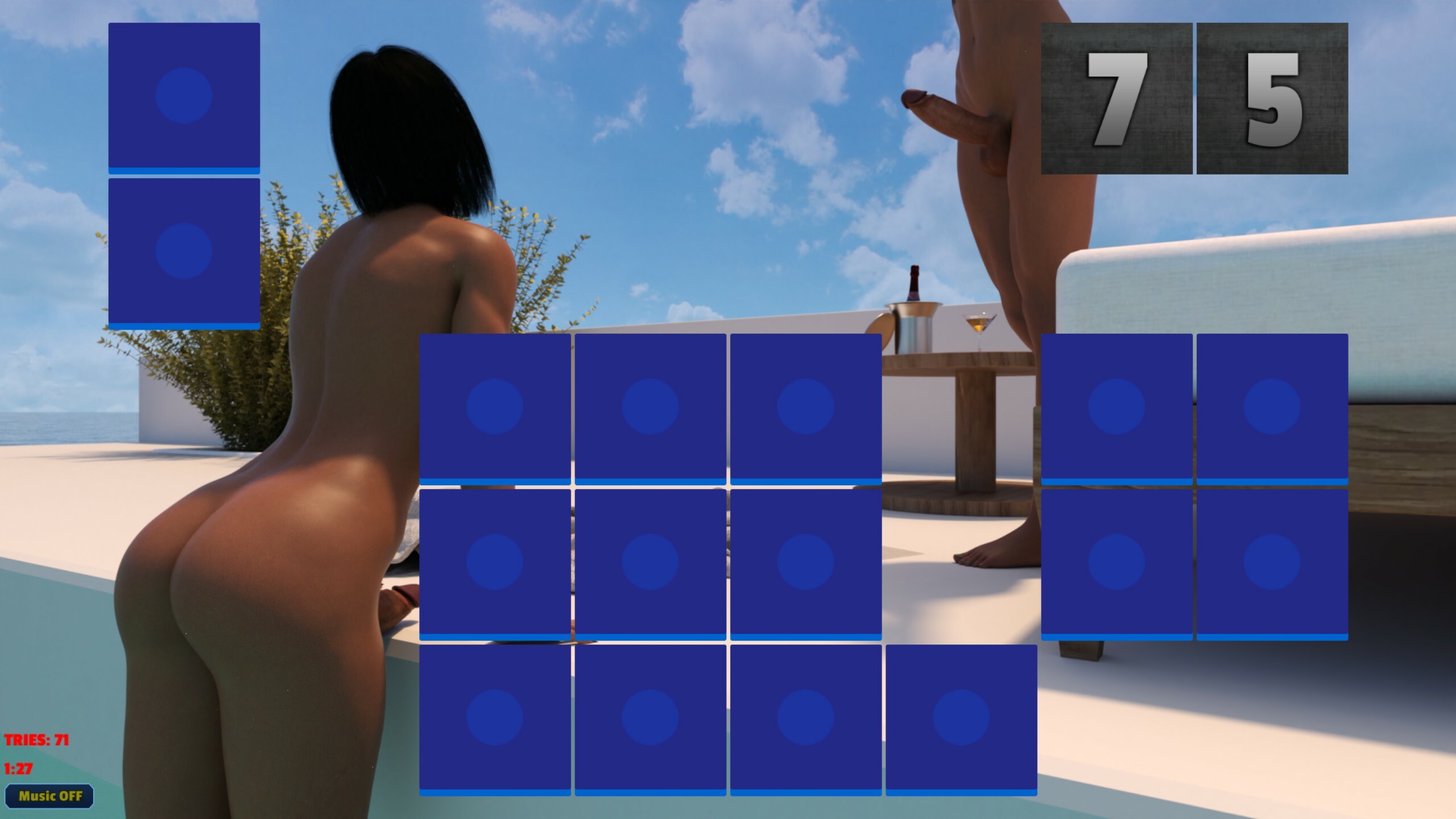 Sexy Memory Puzzle - Futanari Pool screenshot 2