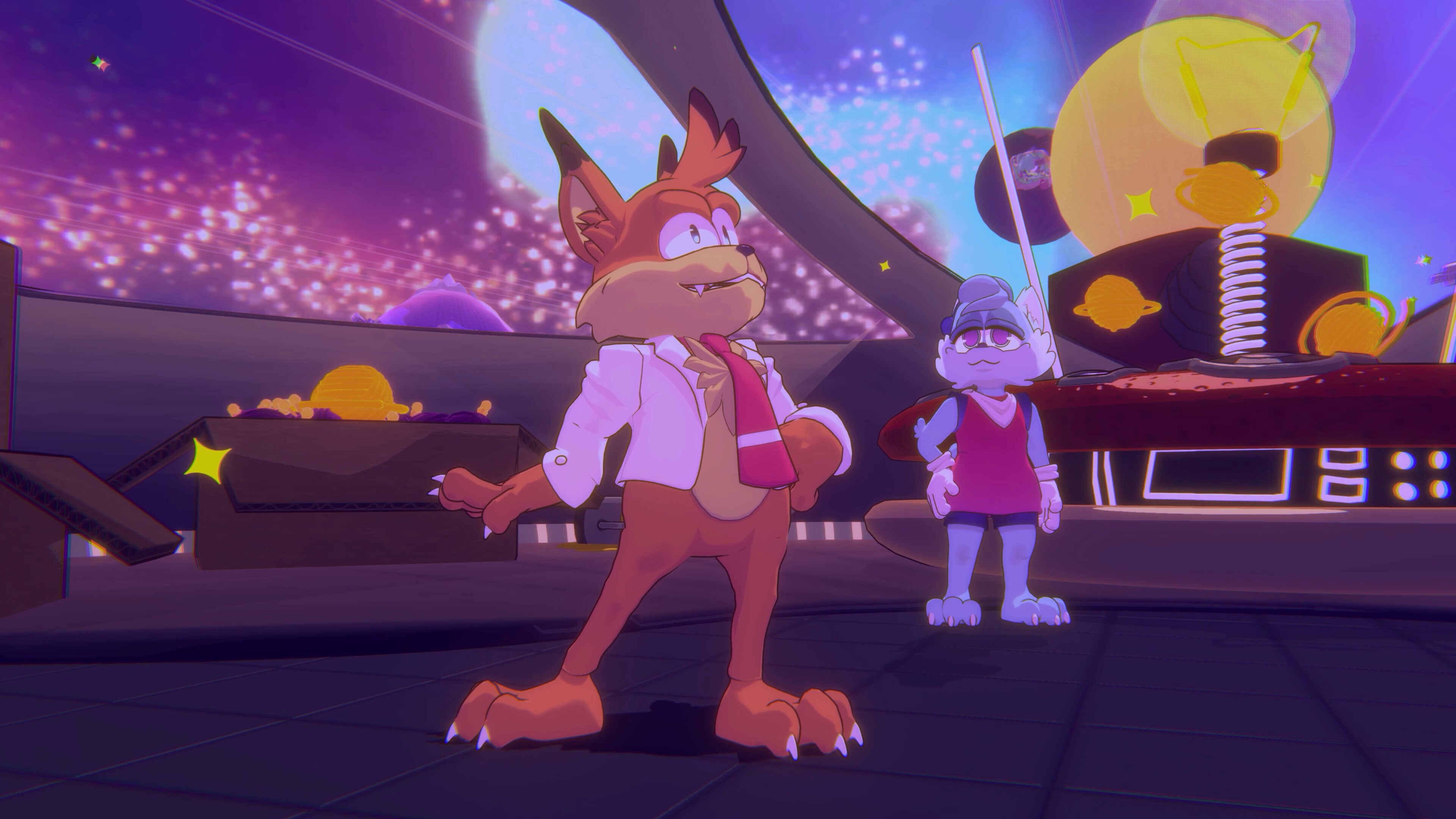 Bubsy 4D screenshot 2