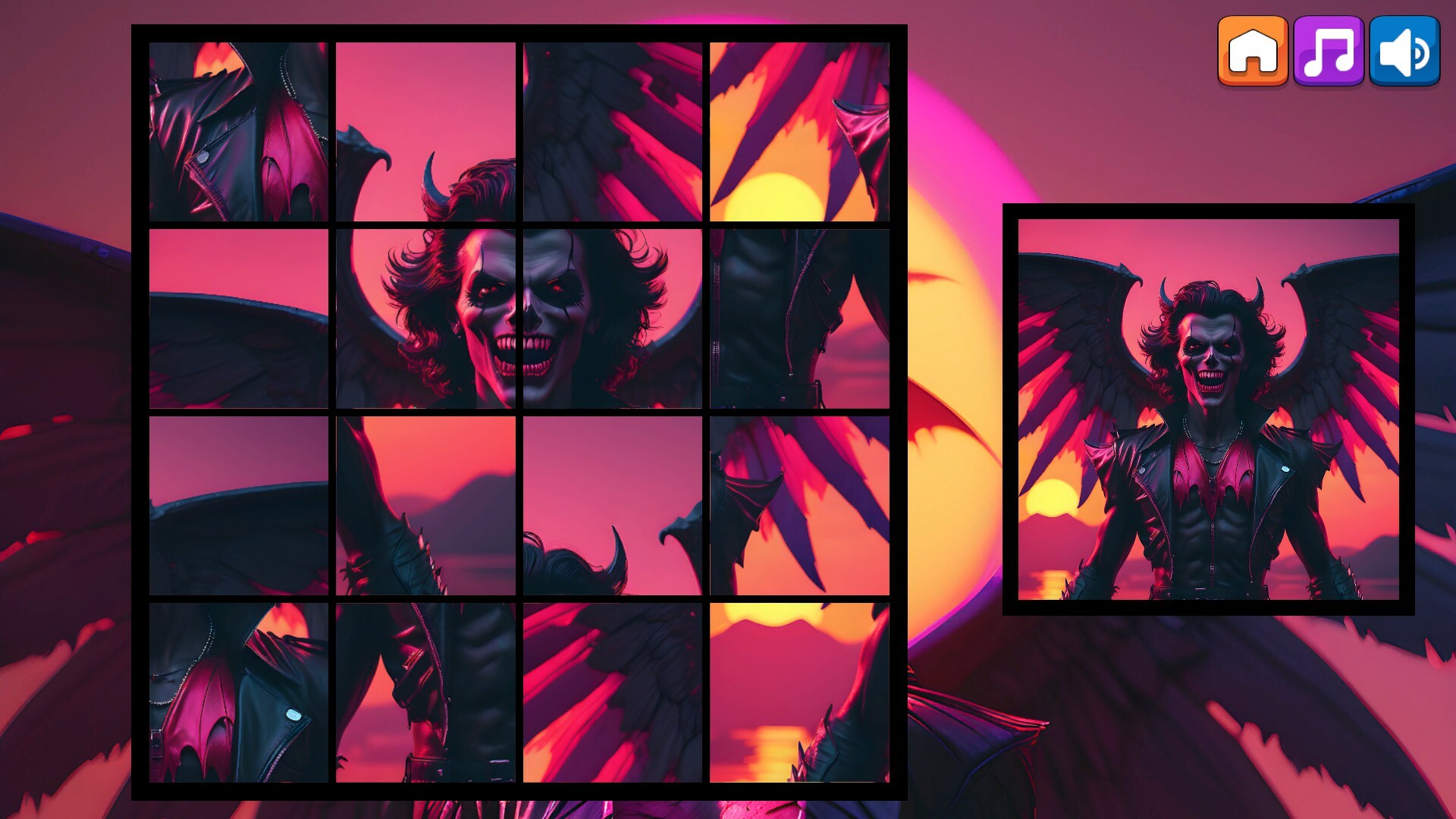 OG Puzzlers: Synthwave Vampires screenshot 3