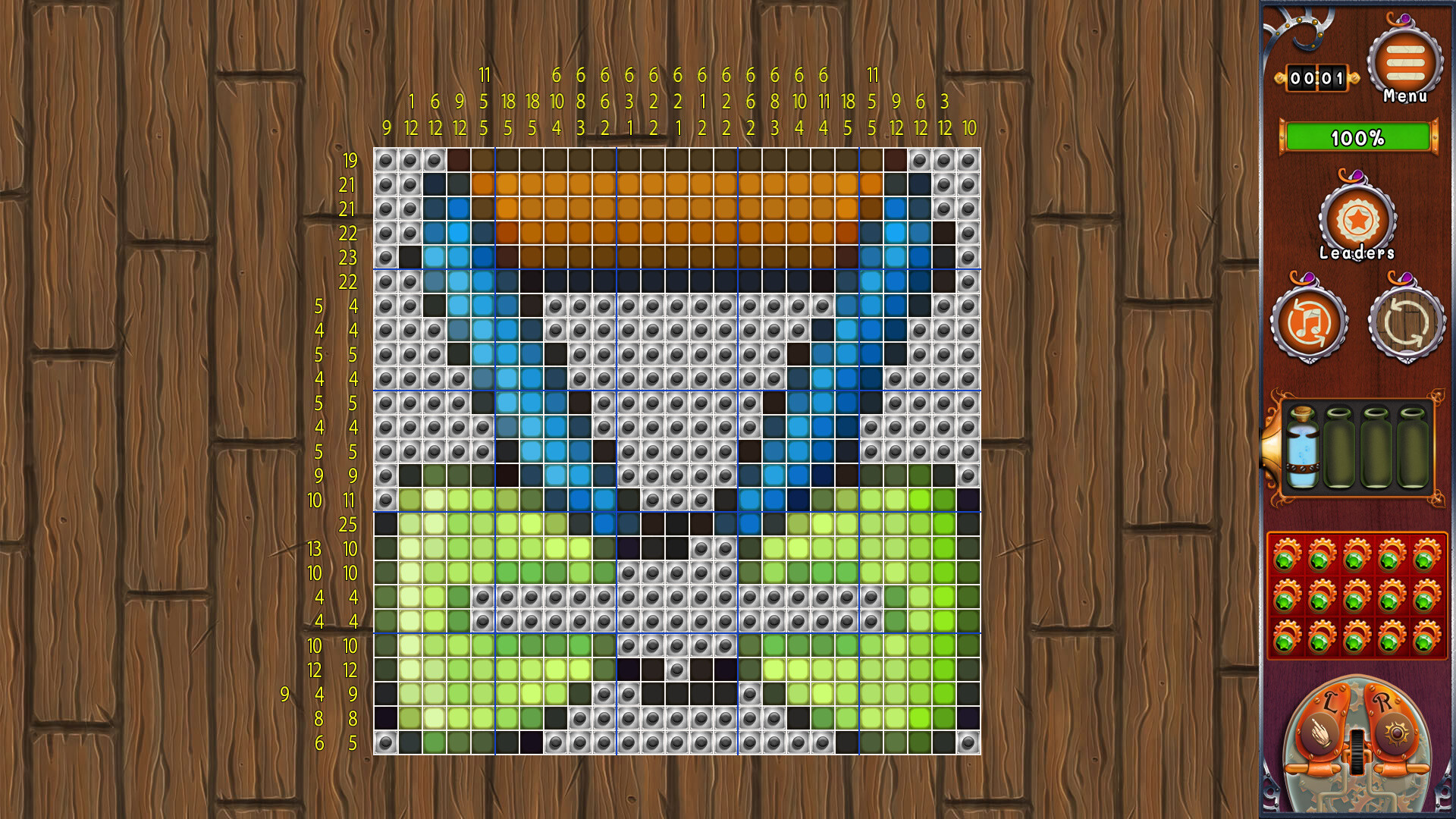 Nonograms - Abstractions #7 screenshot 2