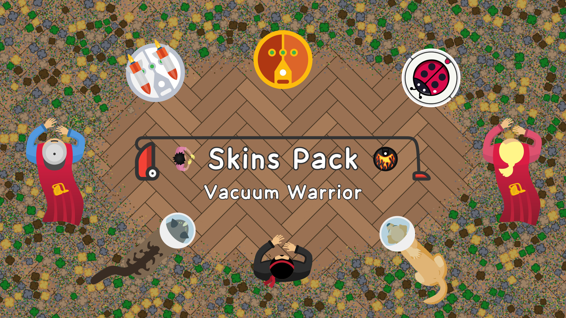 Vacuum Warrior - Skins Pack screenshot 1