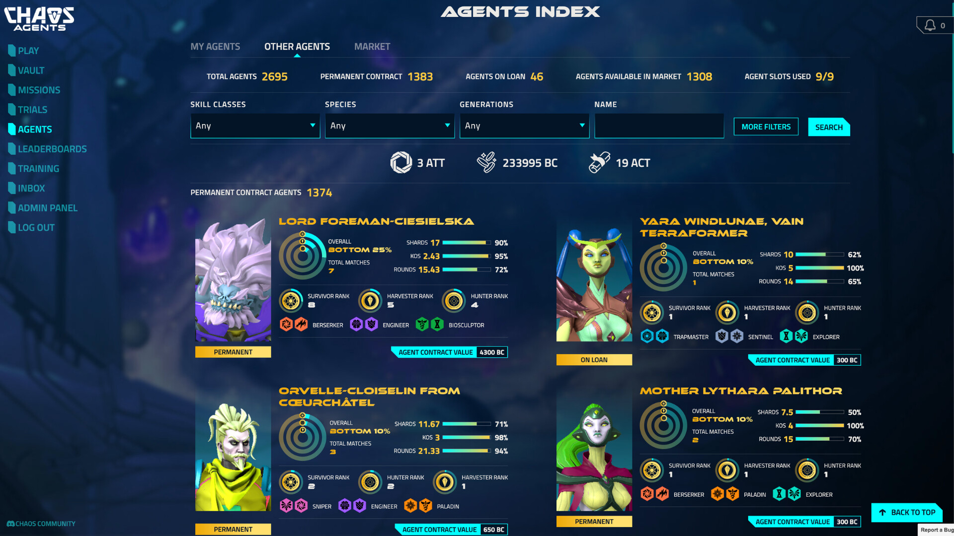 Chaos Agents screenshot 2