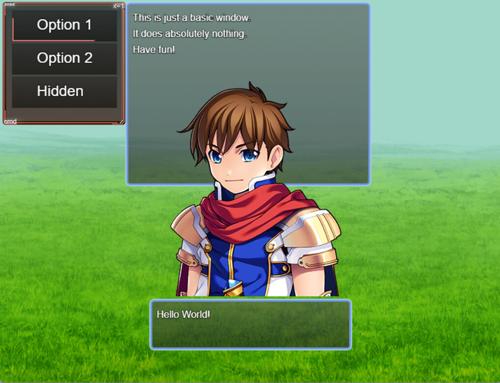 RPG Maker MZ - Menu Builder screenshot 3