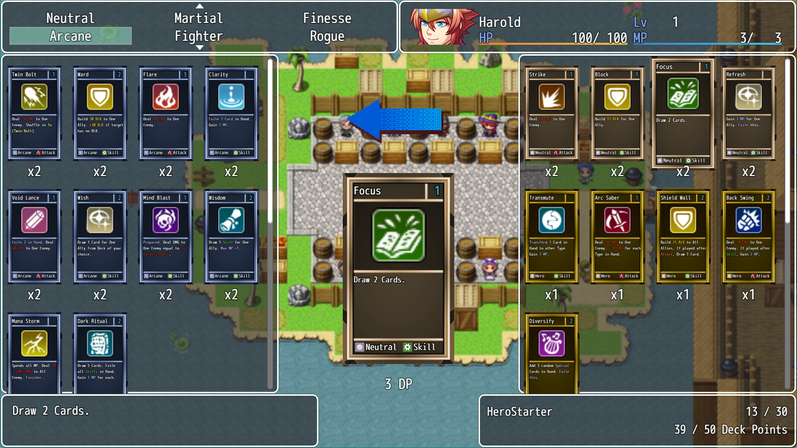 RPG Maker MV - Card Game Combat Deckbuilder Engine screenshot 5