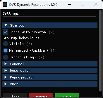 OVR Dynamic Resolution screenshot 2