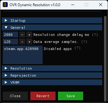 OVR Dynamic Resolution screenshot 3