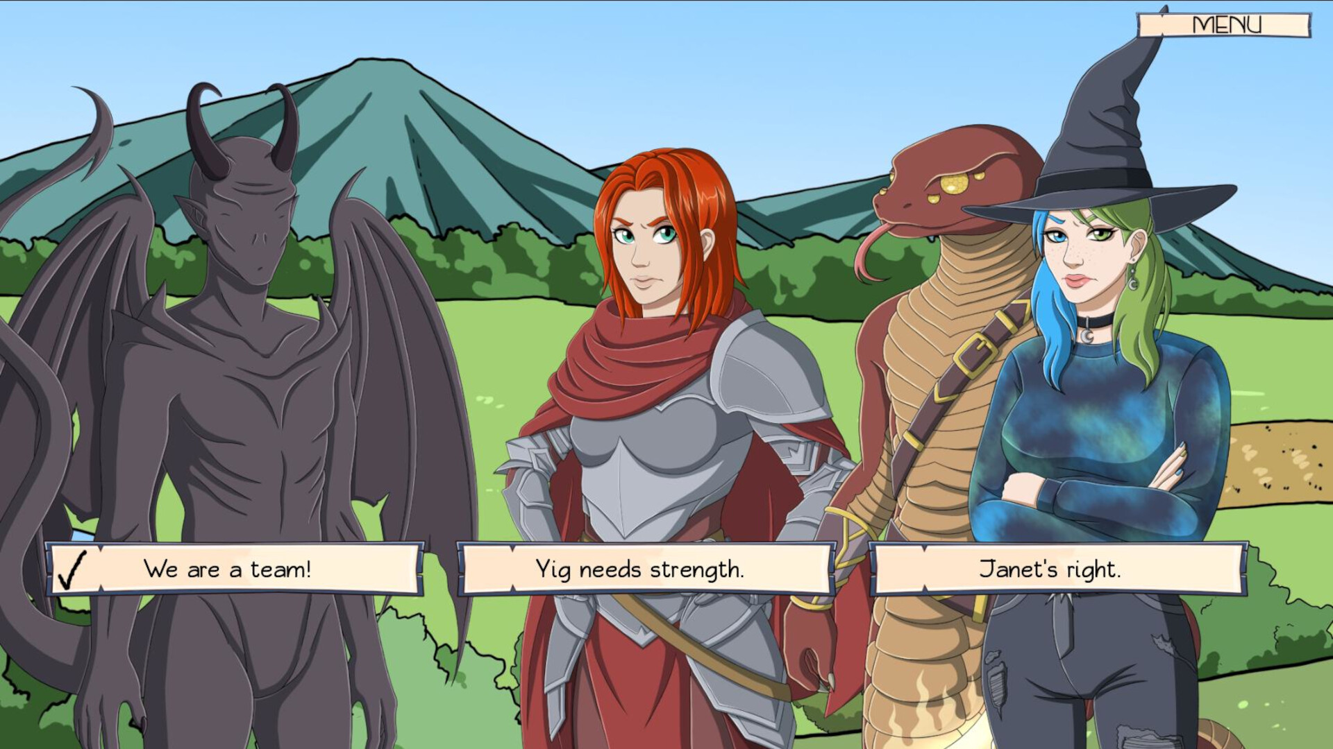Tentacle Prawn: (Actually) A Cthulhu Dating Sim New Game+ Benefits HD screenshot 2