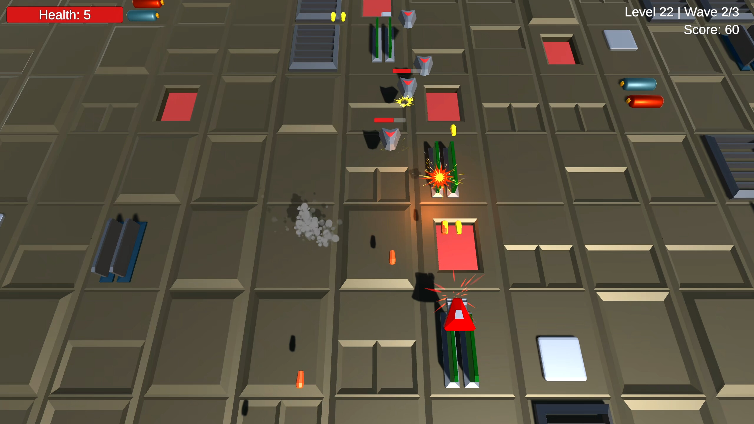 Red Blaster screenshot 1