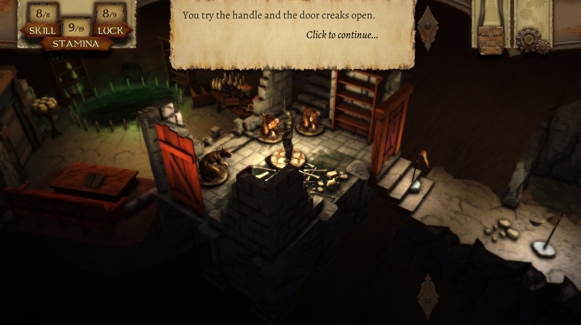 The Warlock of Firetop Mountain screenshot 5