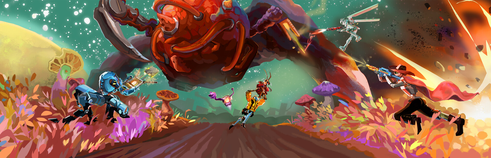 Mycopunk official Steam library promotional artwork