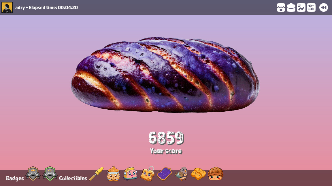 Bread on Steam