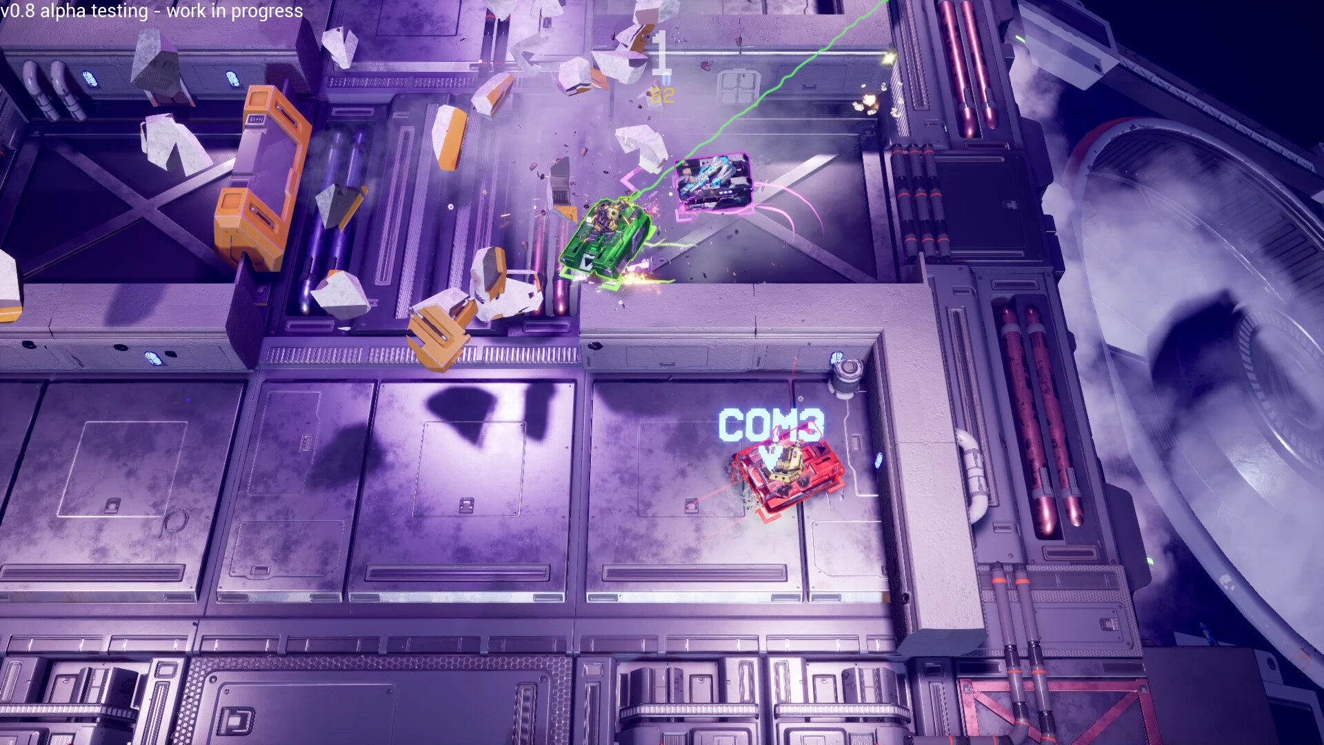 DEM TANKS screenshot 1