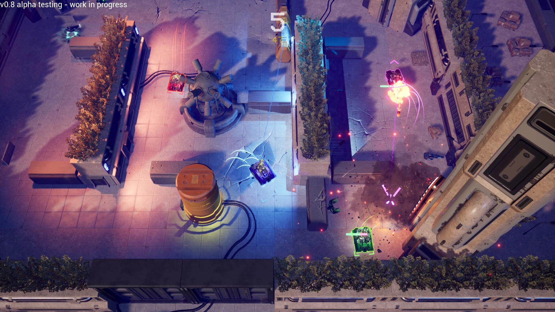 DEM TANKS screenshot 2