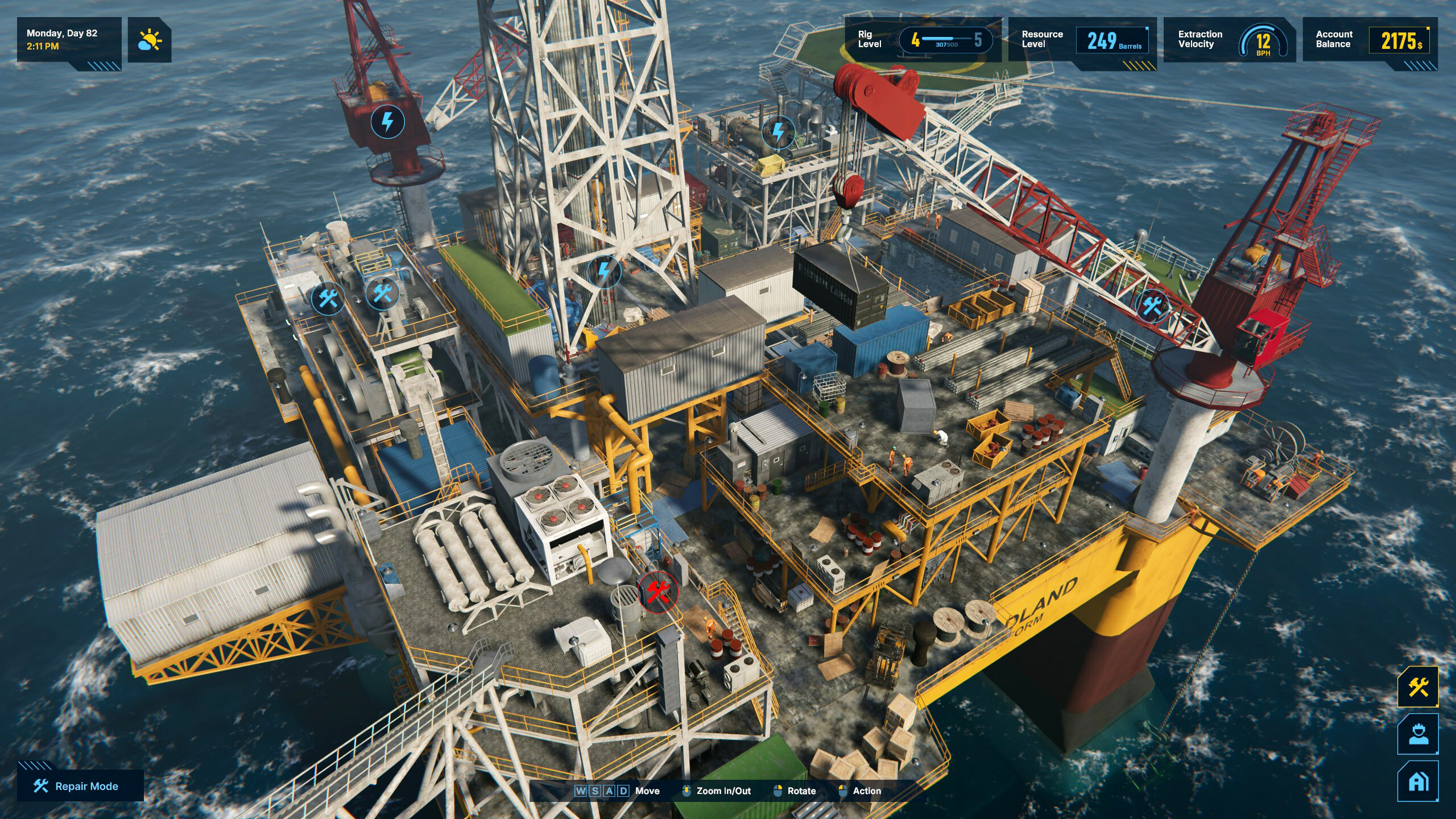 Oil Rig Simulator screenshot 2