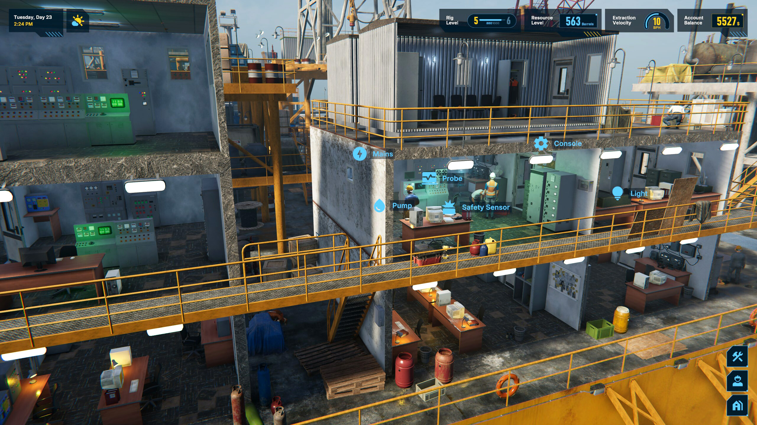 Oil Rig Simulator screenshot 4
