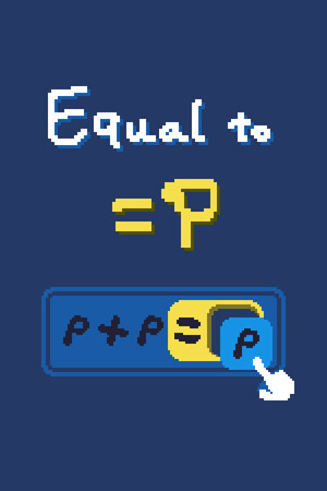 Equal to P (=P)