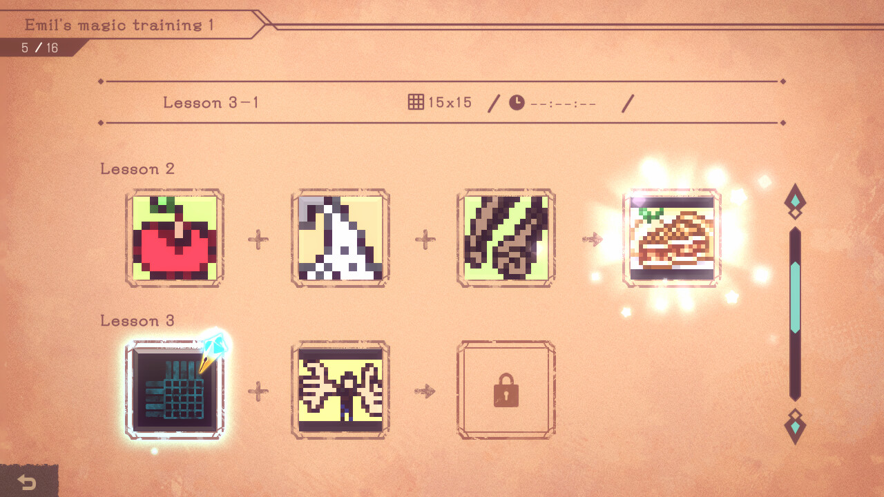 Logiart Grimoire - エミールの魔術訓練 その1 - screenshot 1