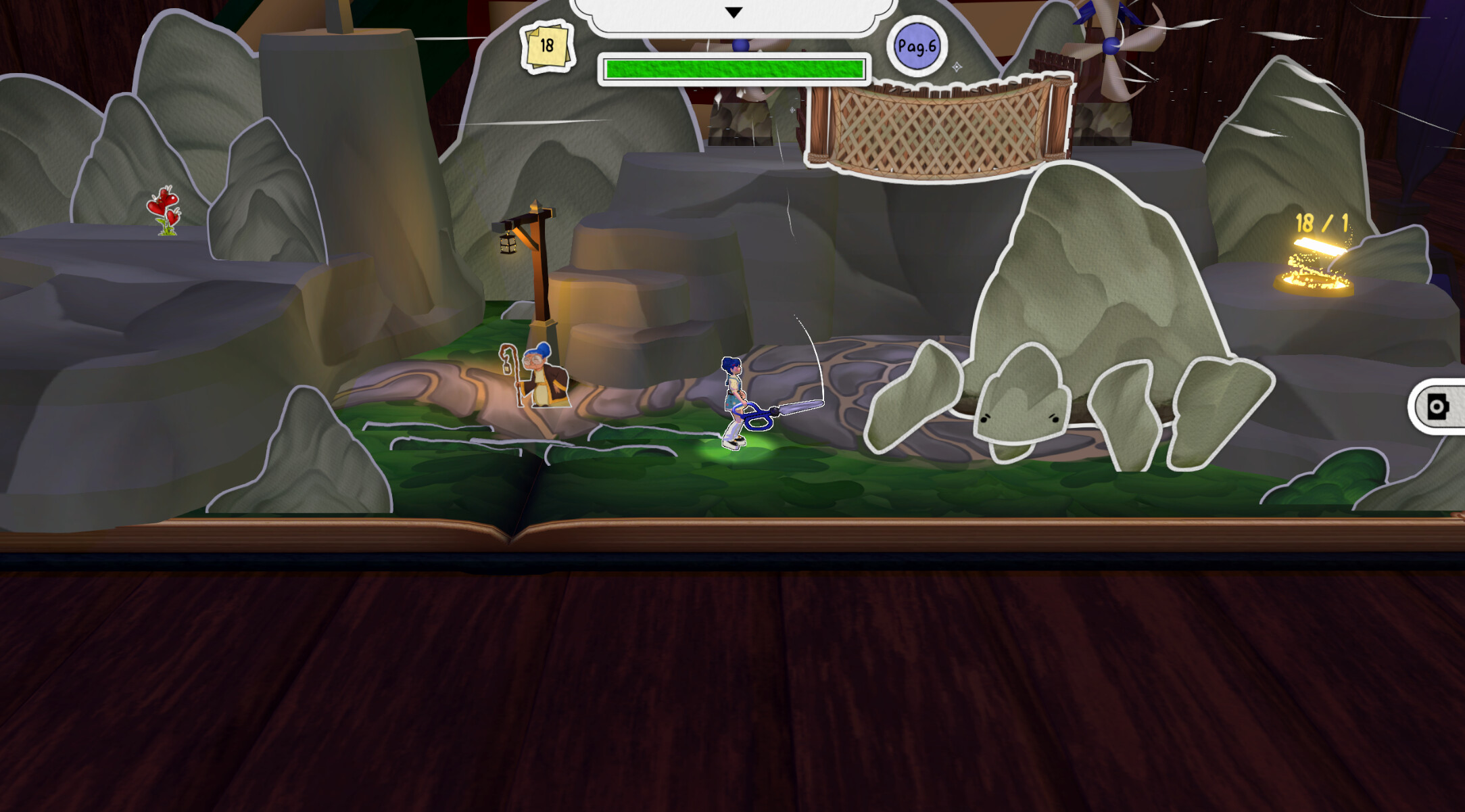 Kami Paper Scissors screenshot 8