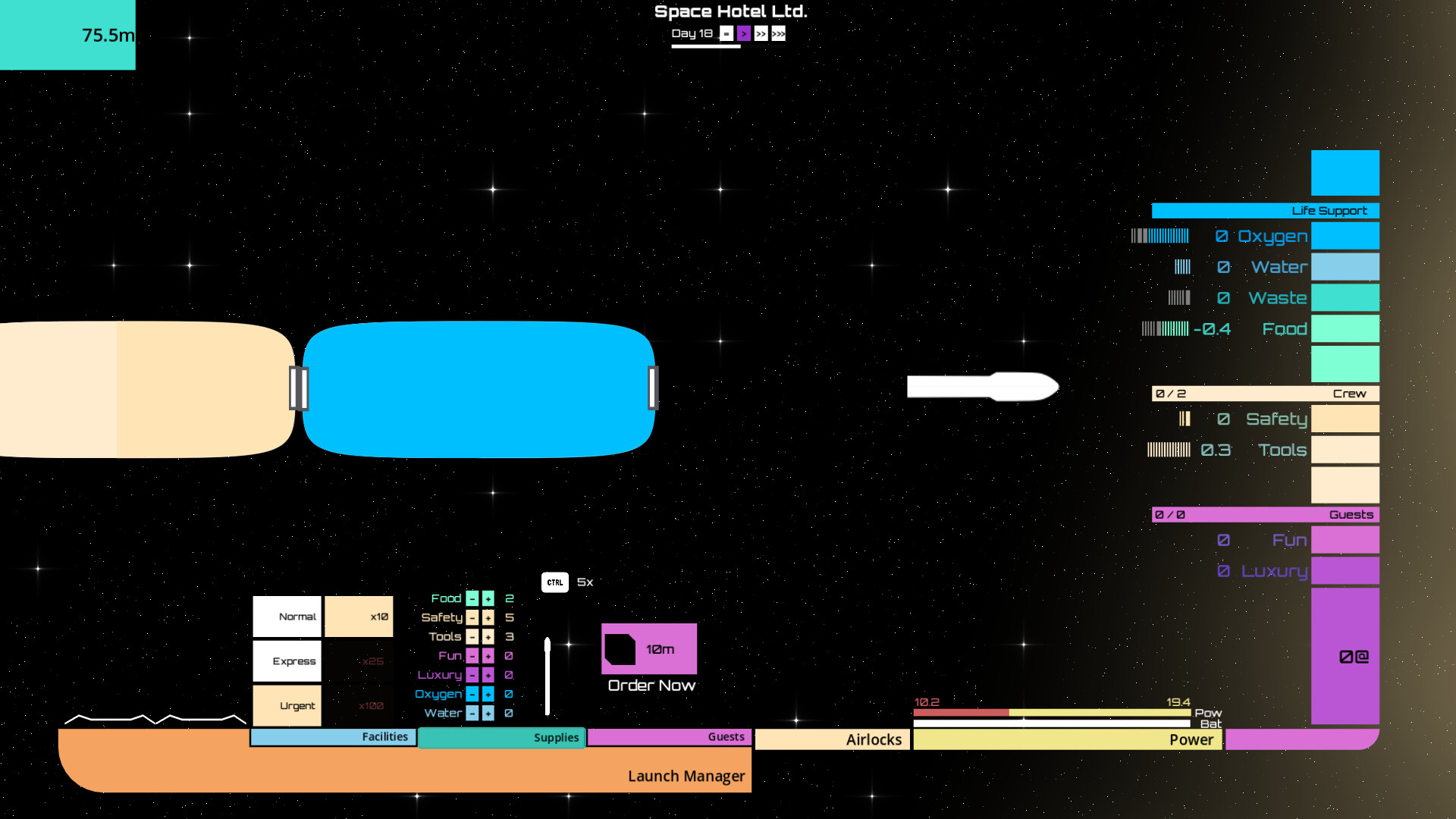 Space Hotel Ltd screenshot 1