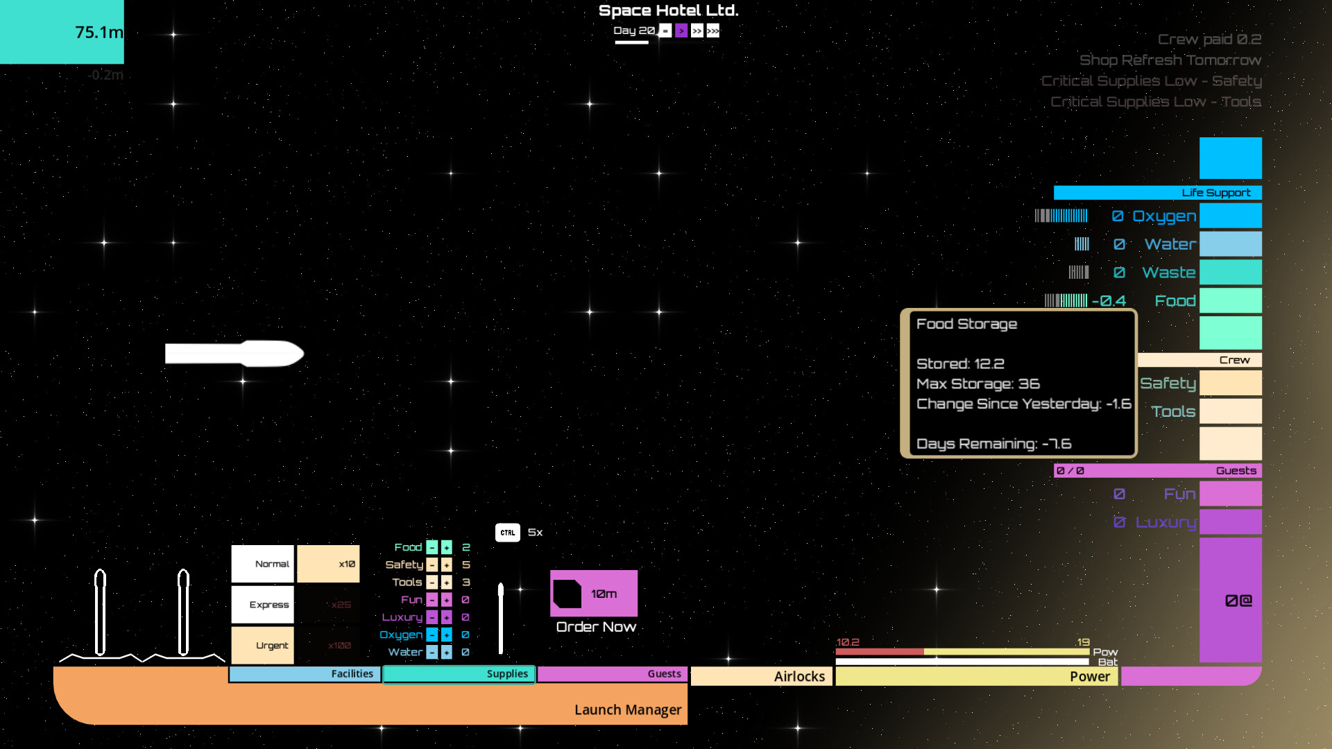 Space Hotel Ltd screenshot 3
