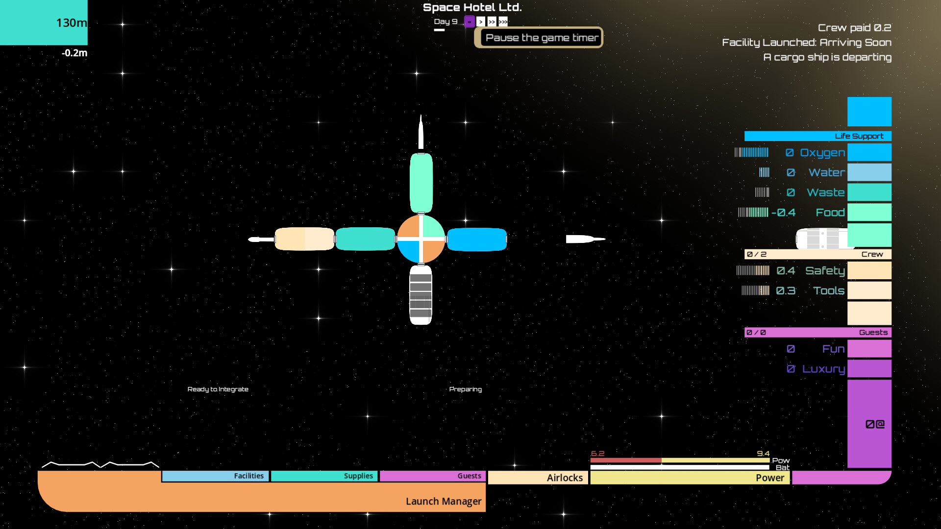 Space Hotel Ltd screenshot 2