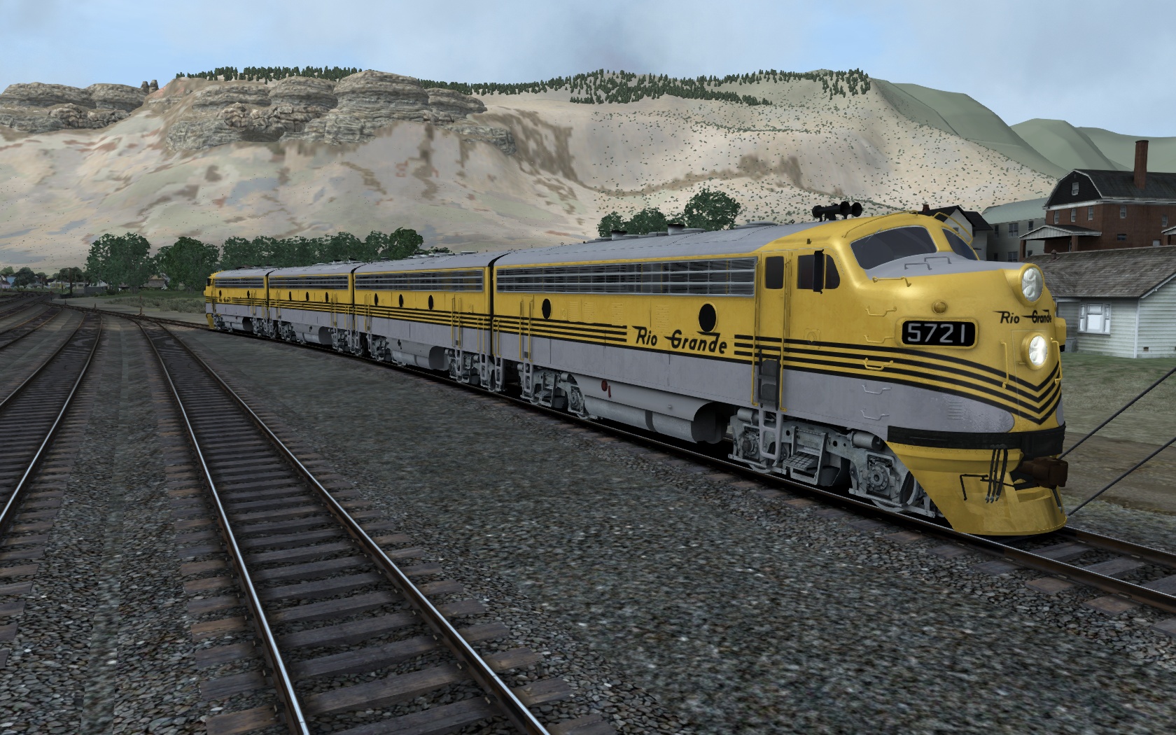 D&RGW EM F7 Add-On Livery screenshot 5