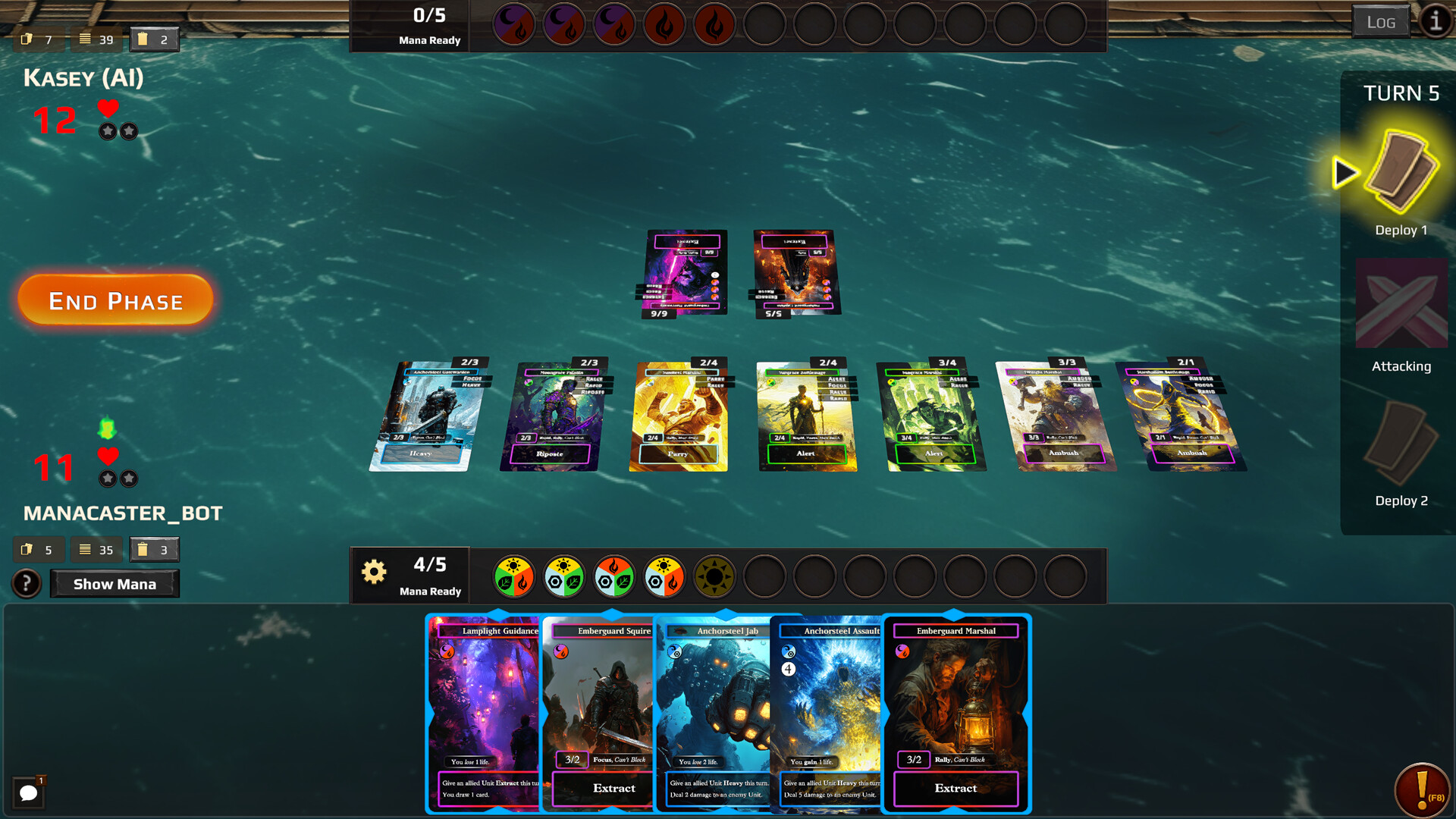 Manacaster screenshot 2