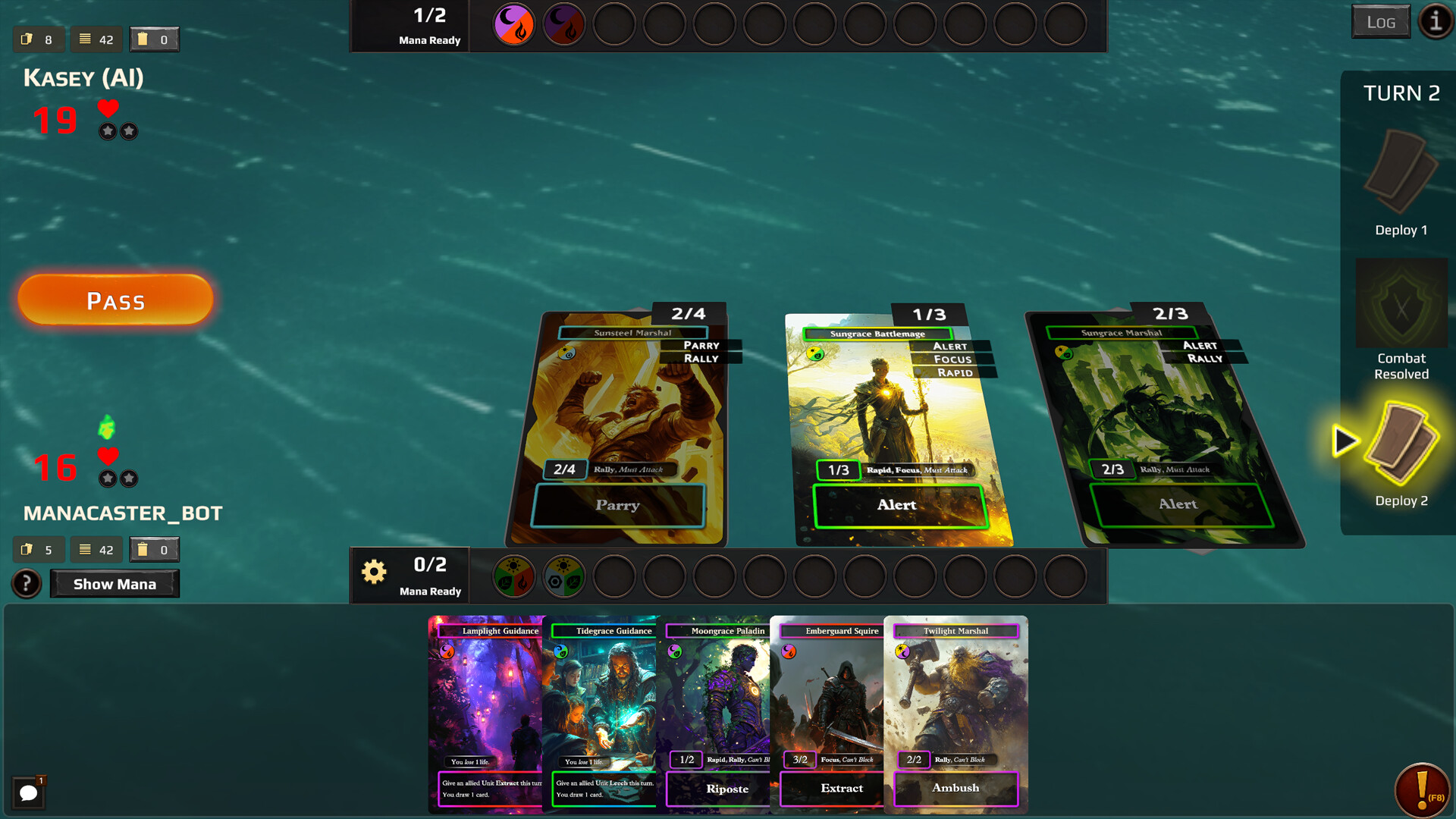 Manacaster screenshot 1