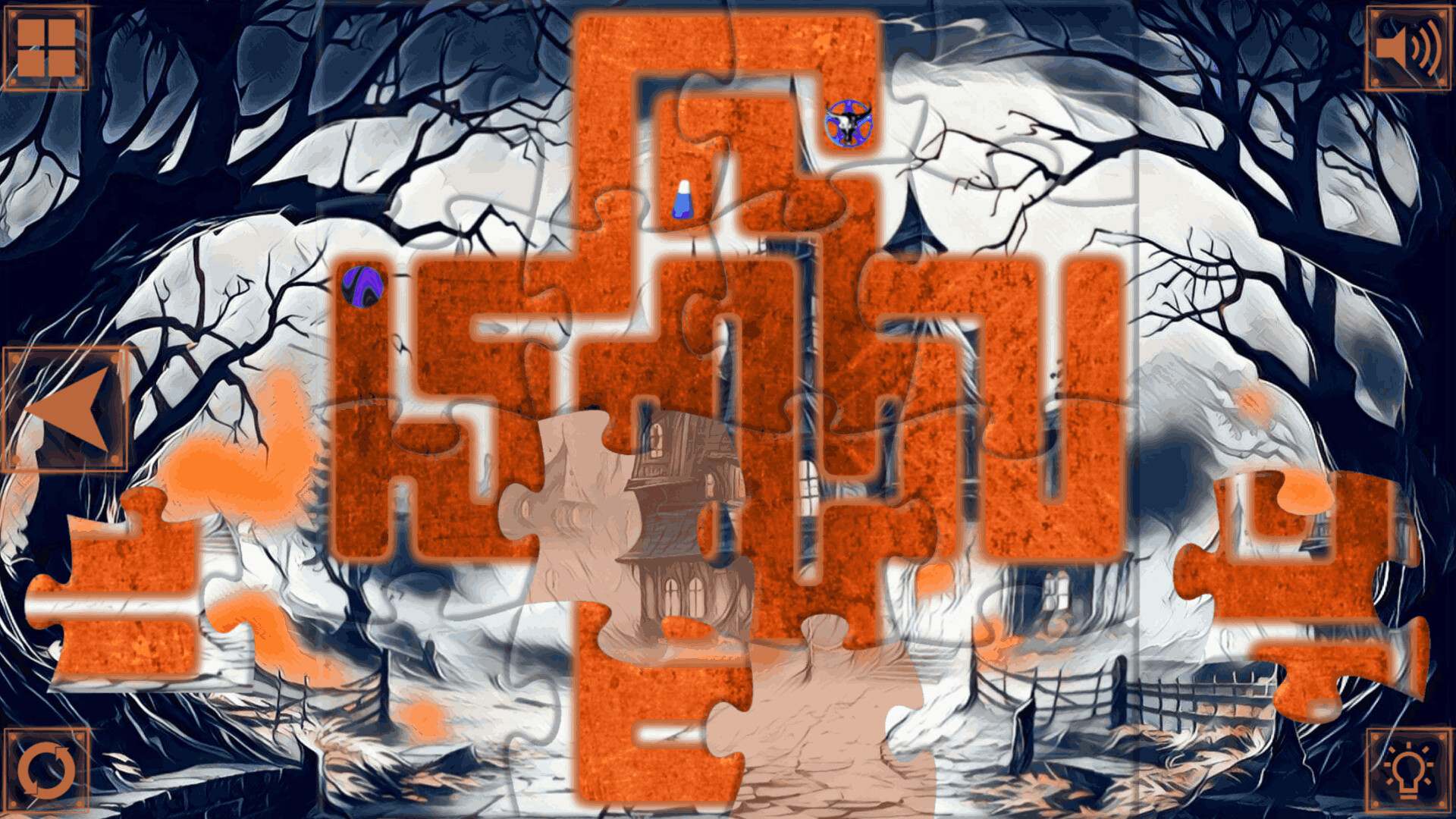 Mazzle Halloween screenshot 1