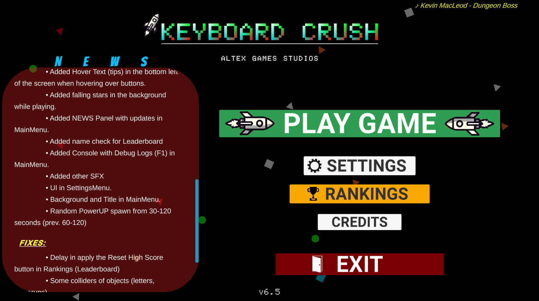 Keyboard Crush screenshot 1