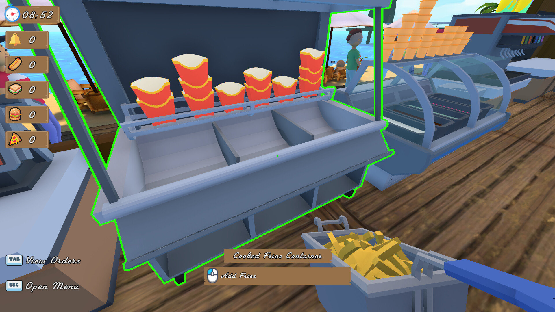 Seaside Cafe Rush Hour screenshot 6
