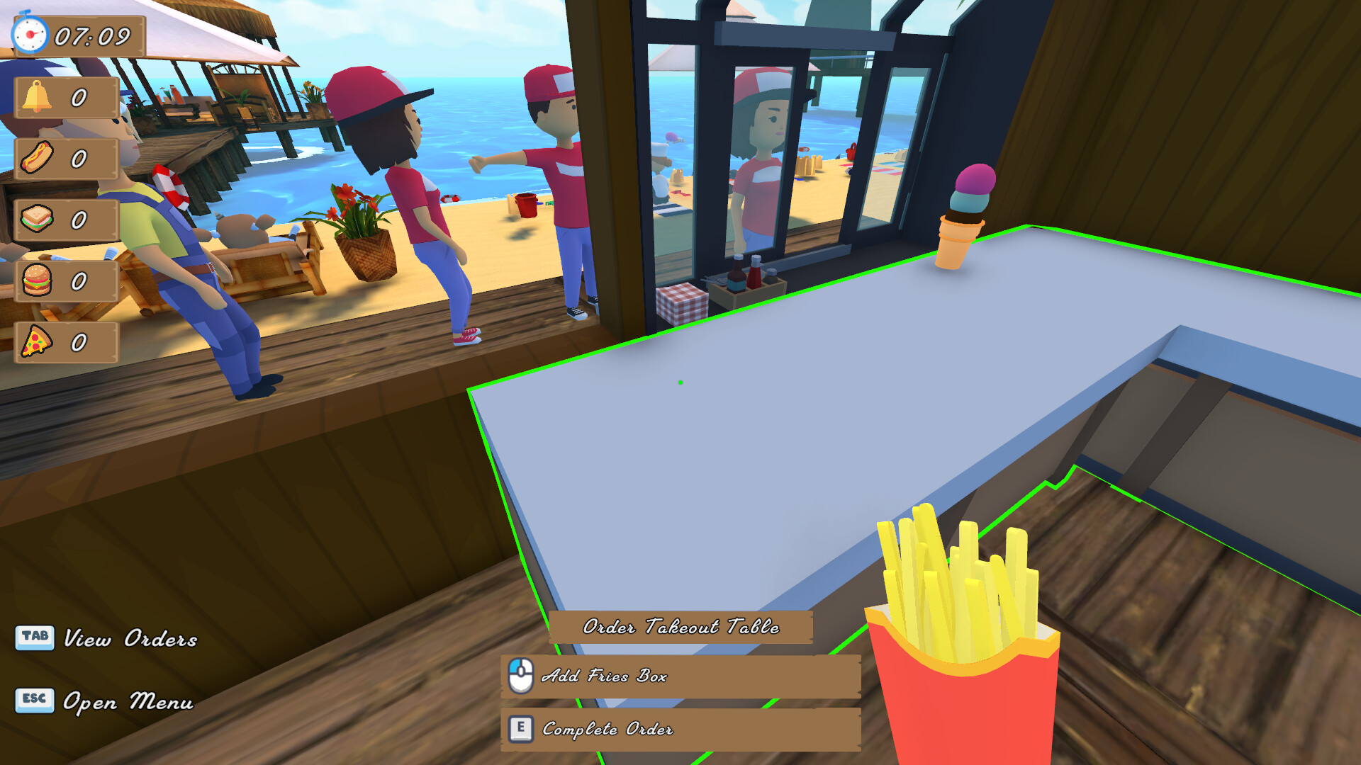 Seaside Cafe Rush Hour screenshot 11