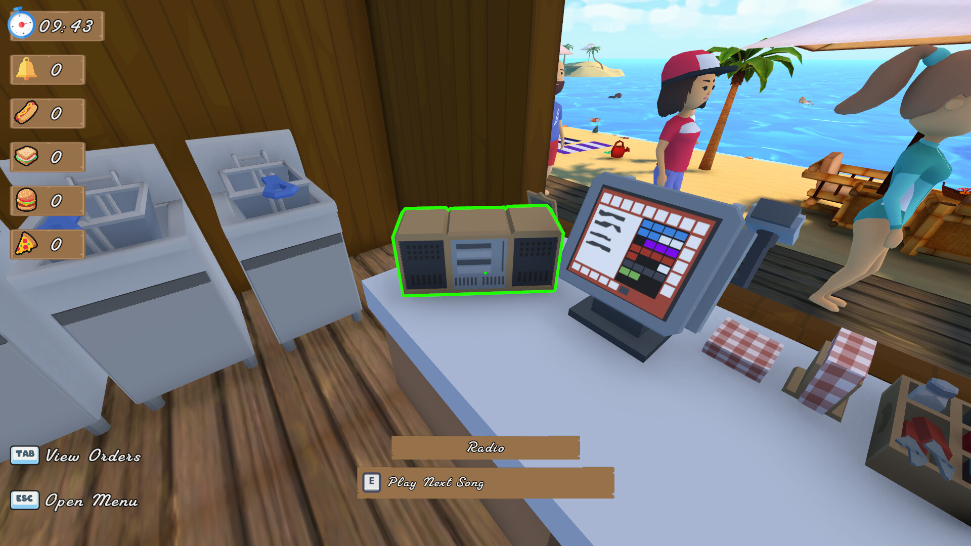 Seaside Cafe Rush Hour screenshot 12