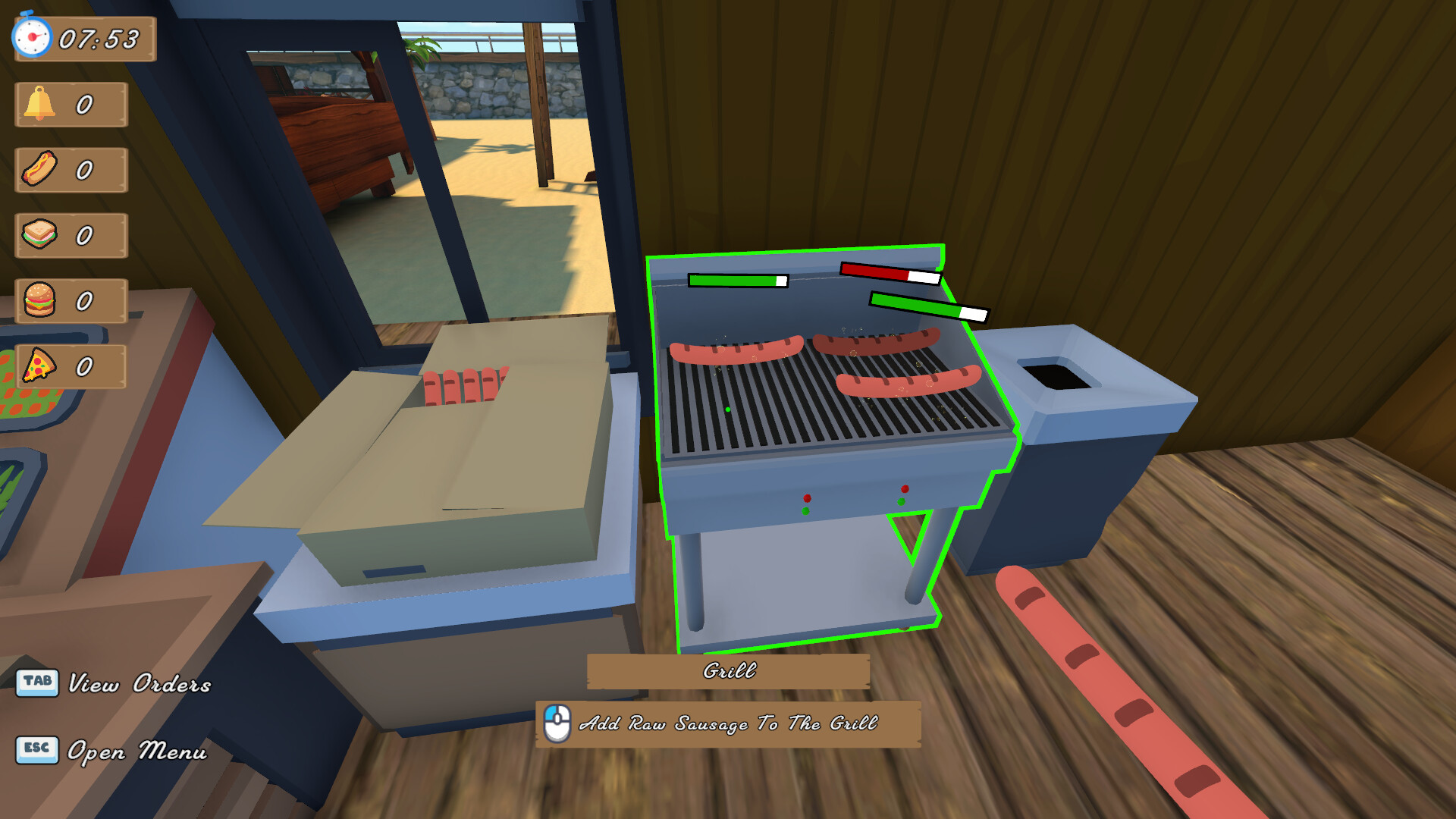 Seaside Cafe Rush Hour screenshot 2