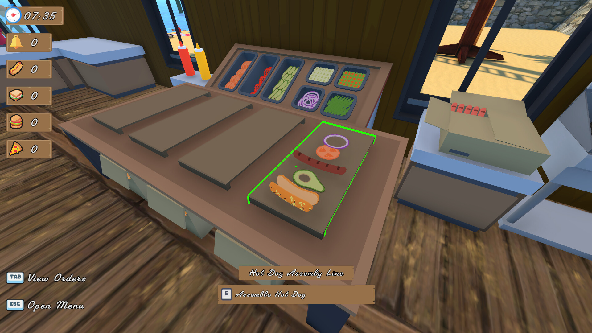 Seaside Cafe Rush Hour screenshot 3