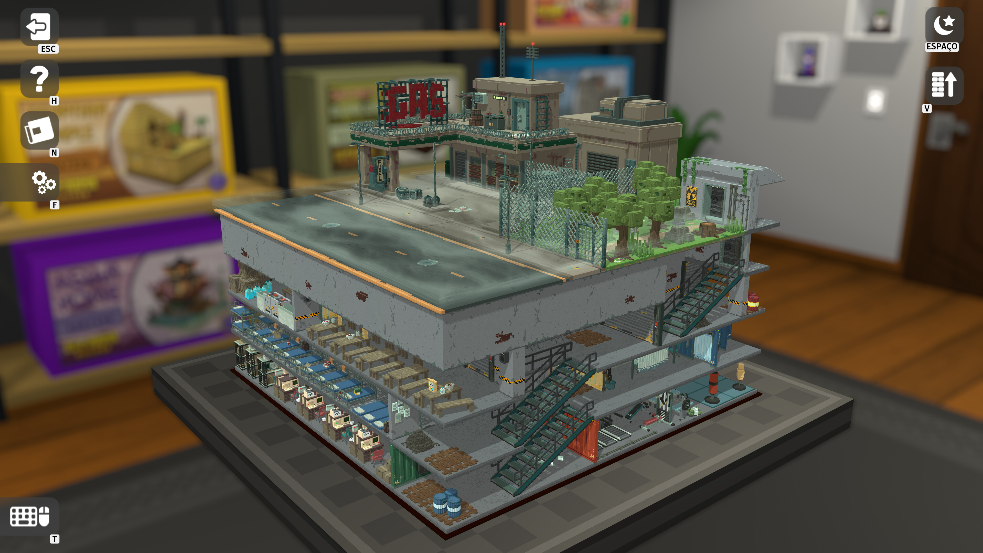 Diorama Builder - Secret Bunker screenshot 1