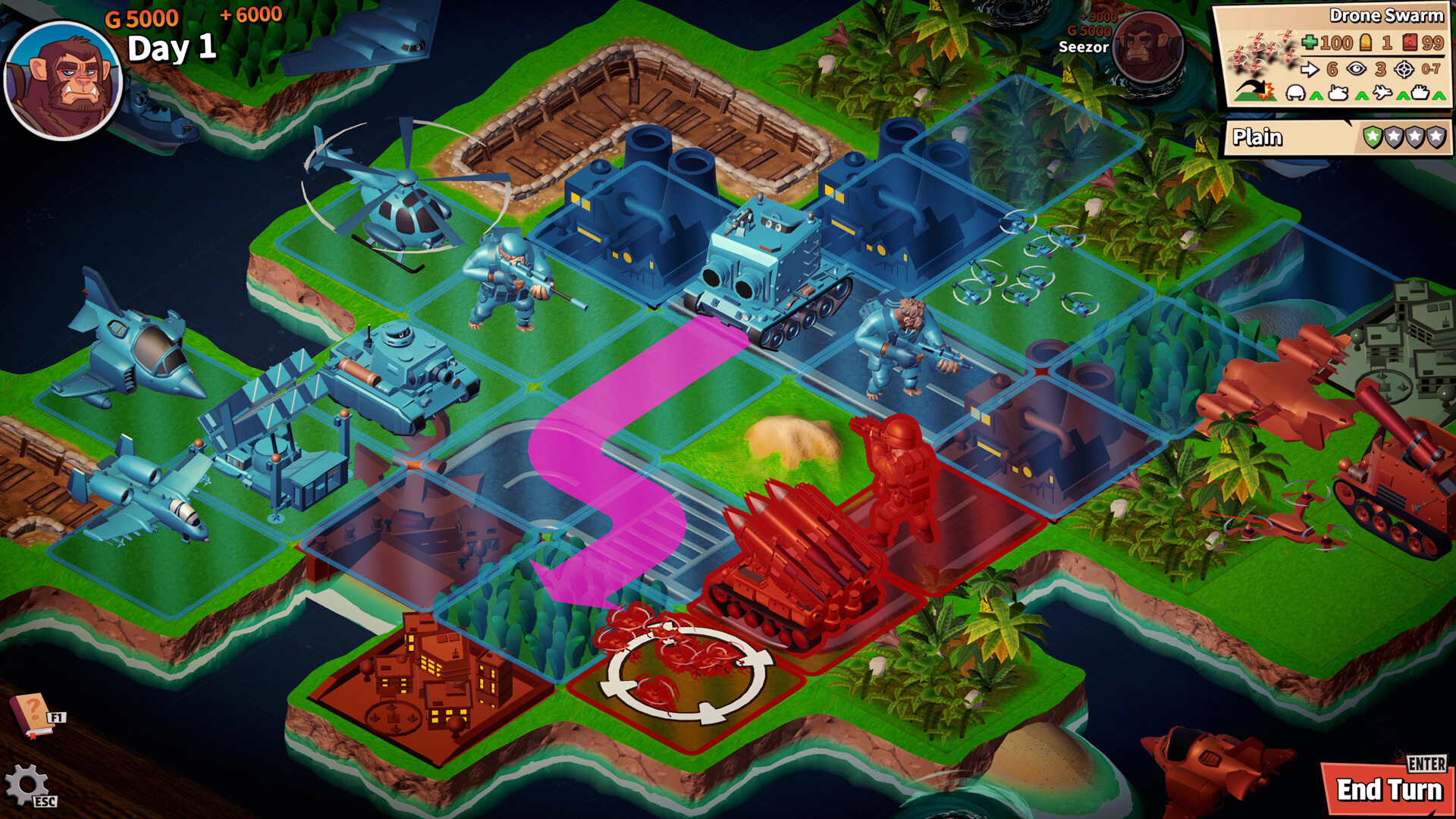 Apes Warfare screenshot 3