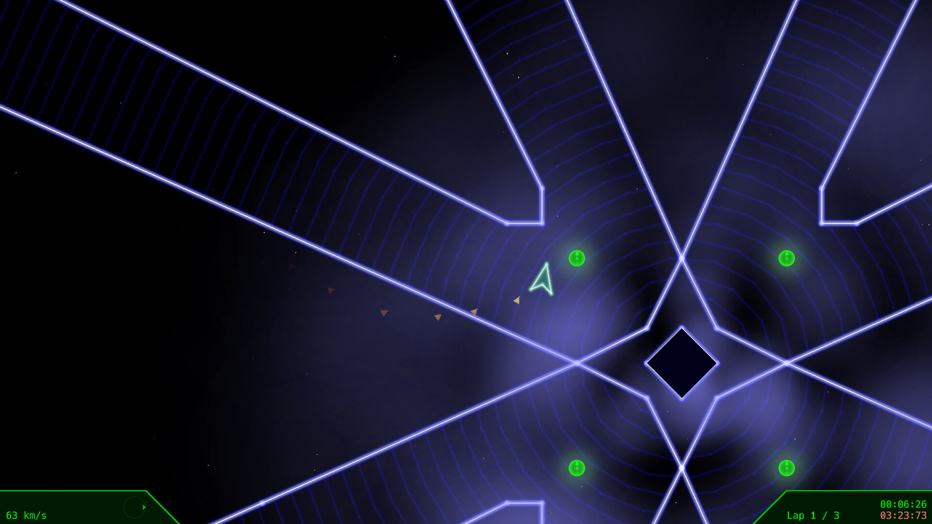 Cosmic Racer screenshot 2