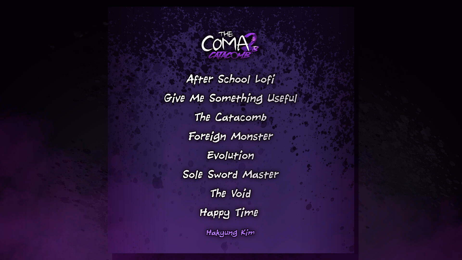 The Coma 2B: Catacomb Soundtrack screenshot 2