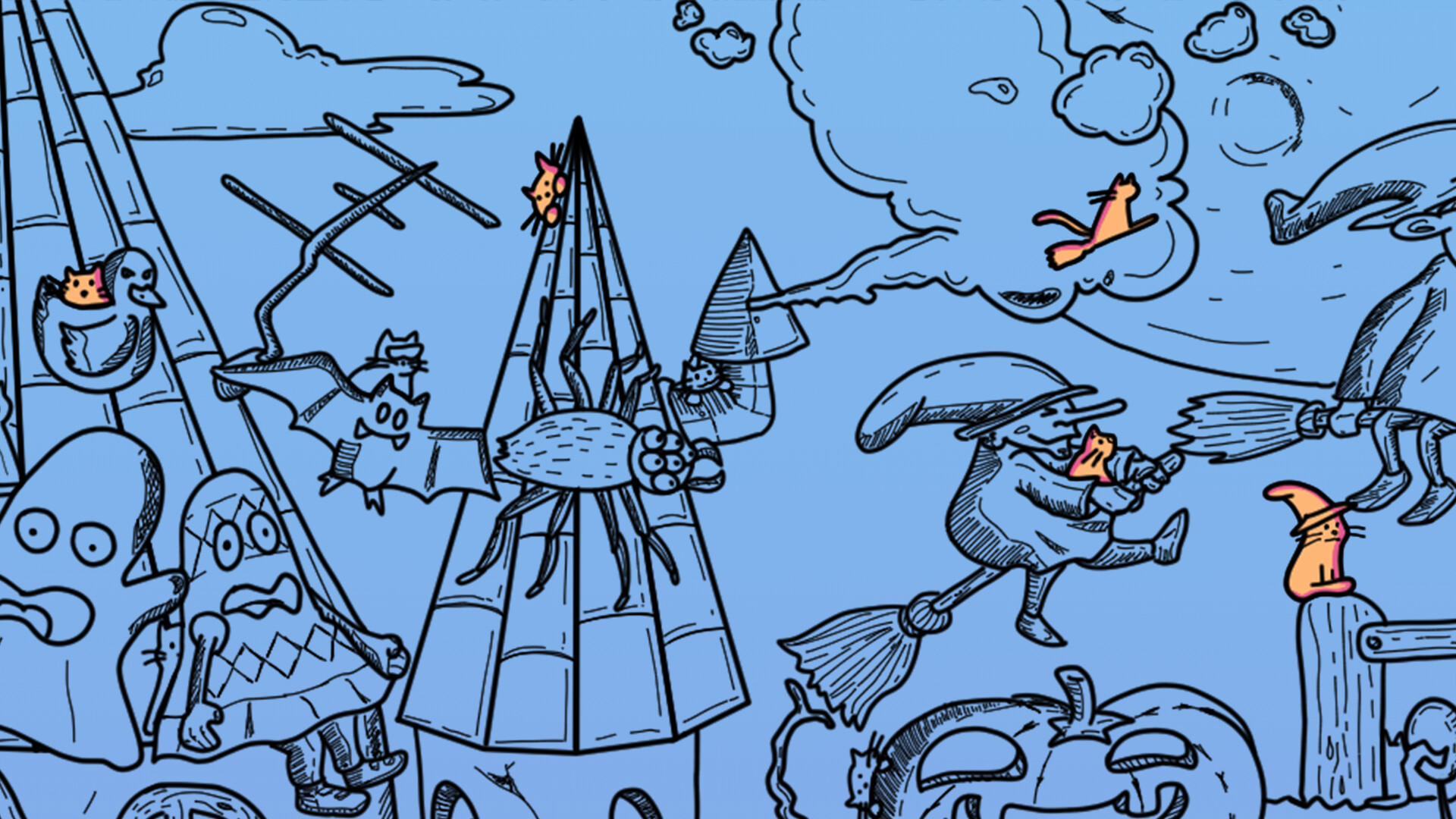 Secret Cats - Spooky screenshot 1