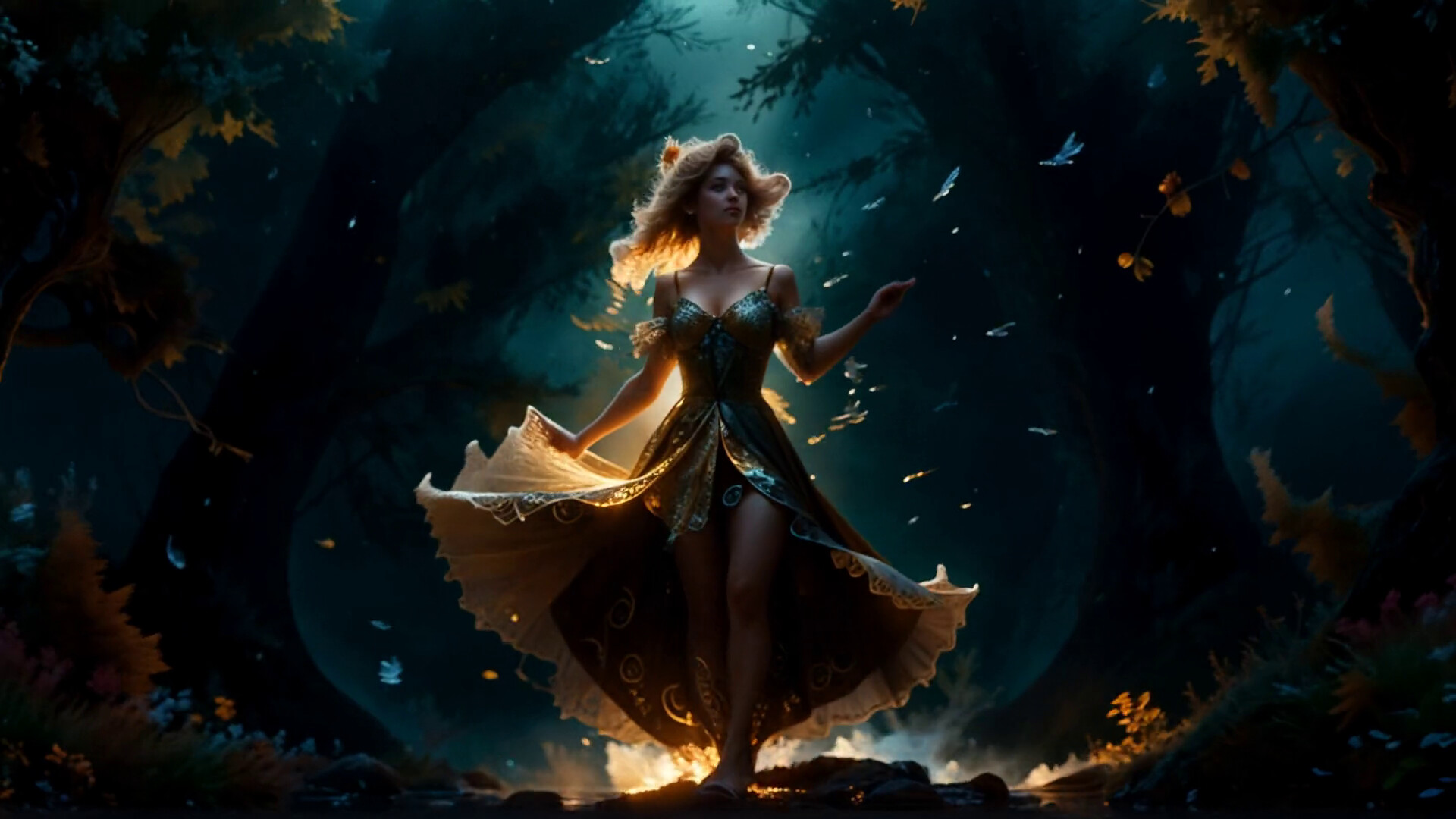 AI-VJ - Magic Forest 2 Visuals screenshot 1